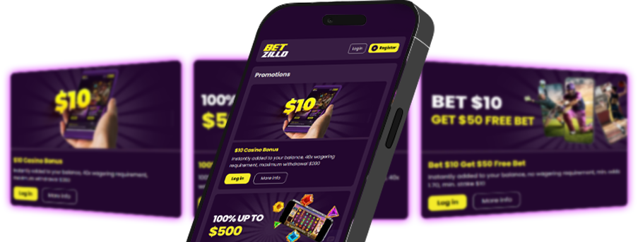 100% Casino Deposit Match Bonus + 10 Free Spins